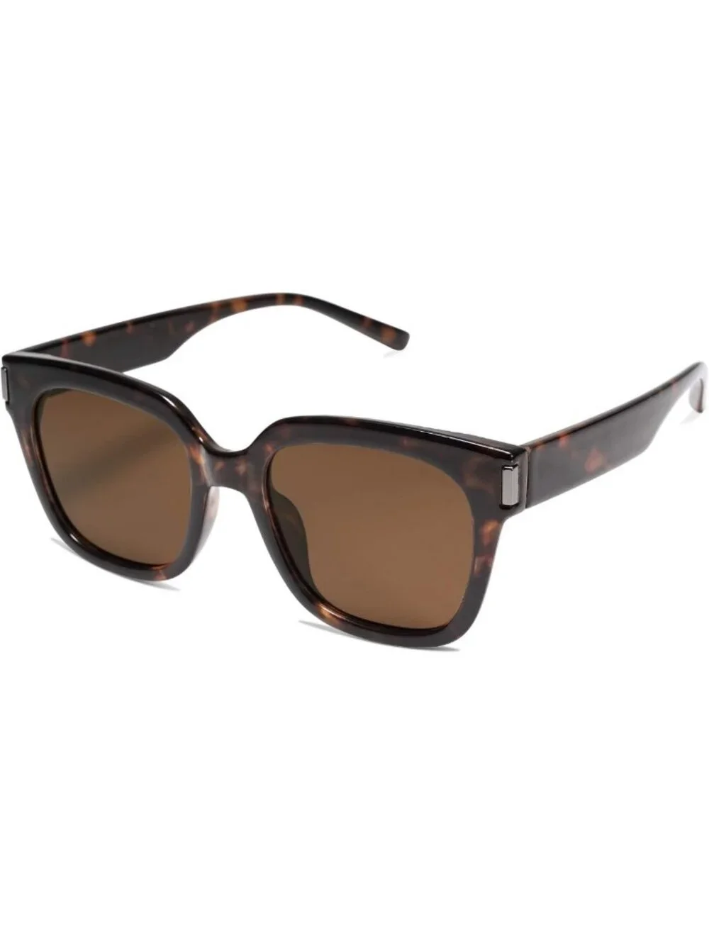 Trendy Polarized Square Sunglasses for Women & Men - Large UV Protection Shades